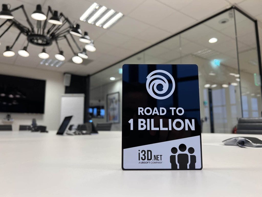 i3D.net 1 billion users