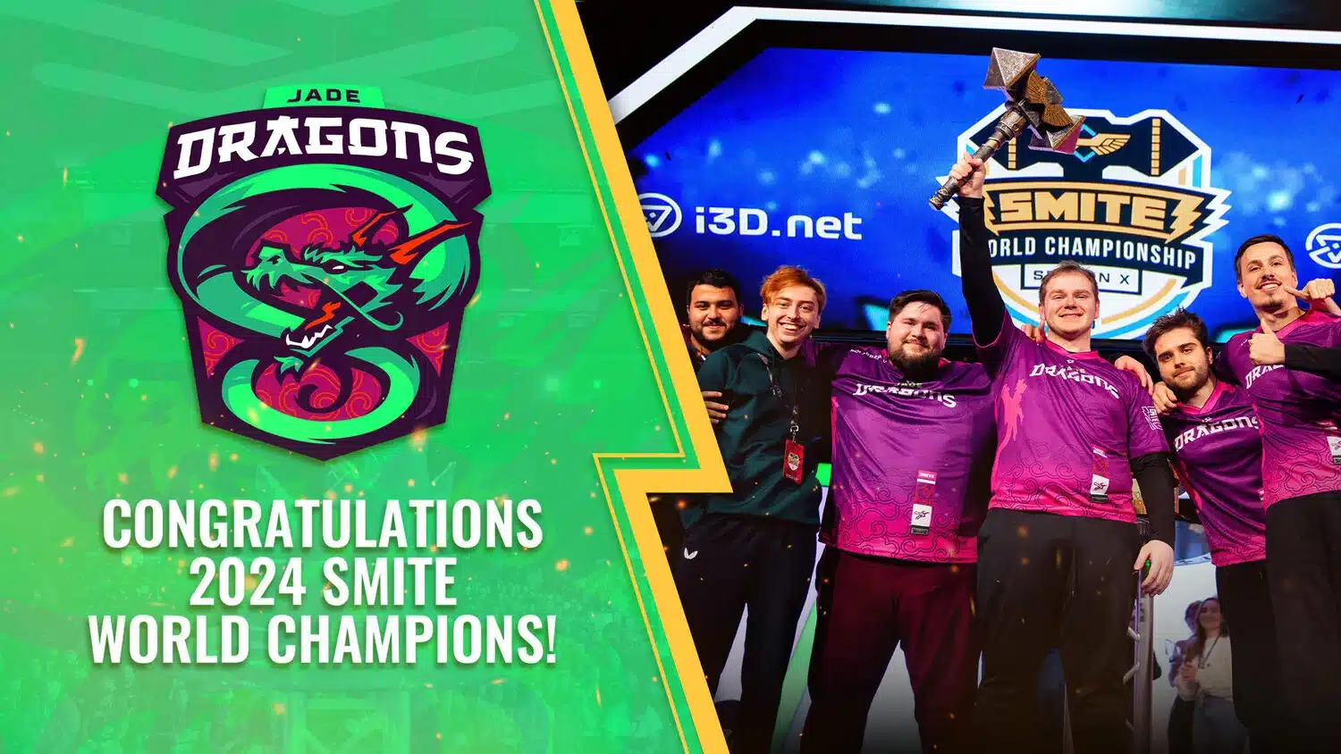 Jade Dragons wins SMITE World Championship 2024