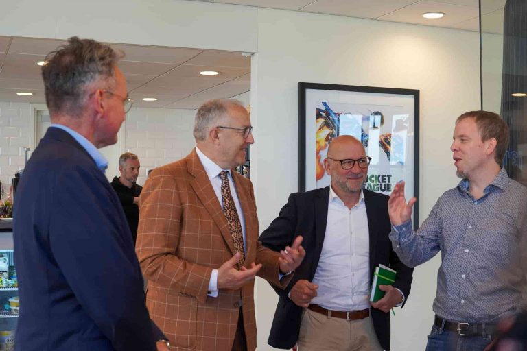 Mayors of Rotterdam and Capelle visit i3D.net
