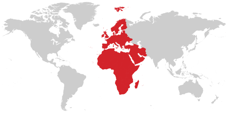 Europe Middle-East Africa region